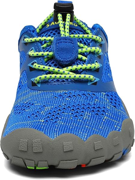 SAGUARO Minimalistas Barefoot Zapatillas de Trail Running Niños Zapatillas de Deporte Transpirables para Exterior Interior - 4
