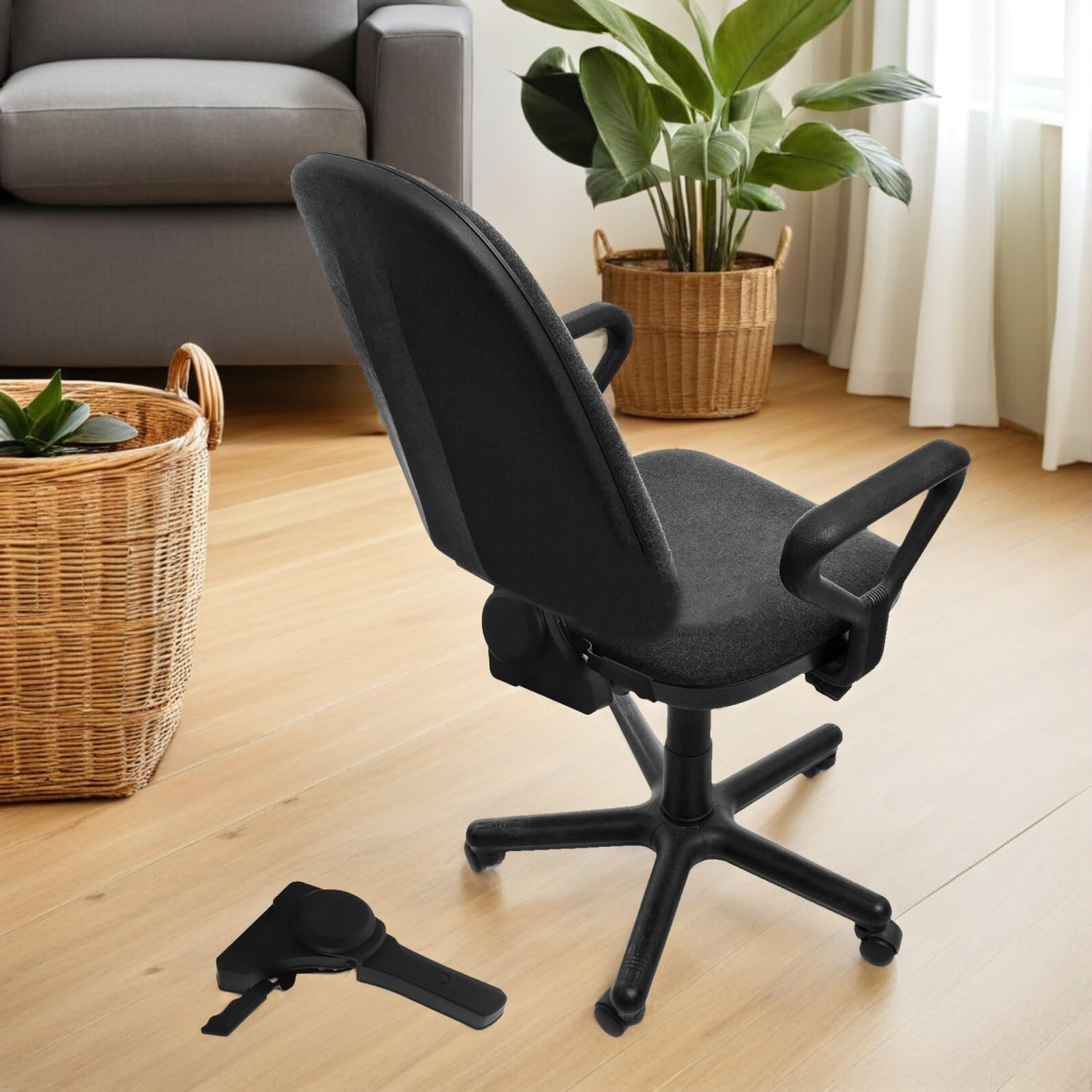 Regolatore Angolazione Sedia da Ufficio in Metallo 2 Pezzi, Dispositivo Multi-angolo Regolabile per Sedia Girevole, Accessorio Ricambio per Sedie da Scrivania Ergonomiche