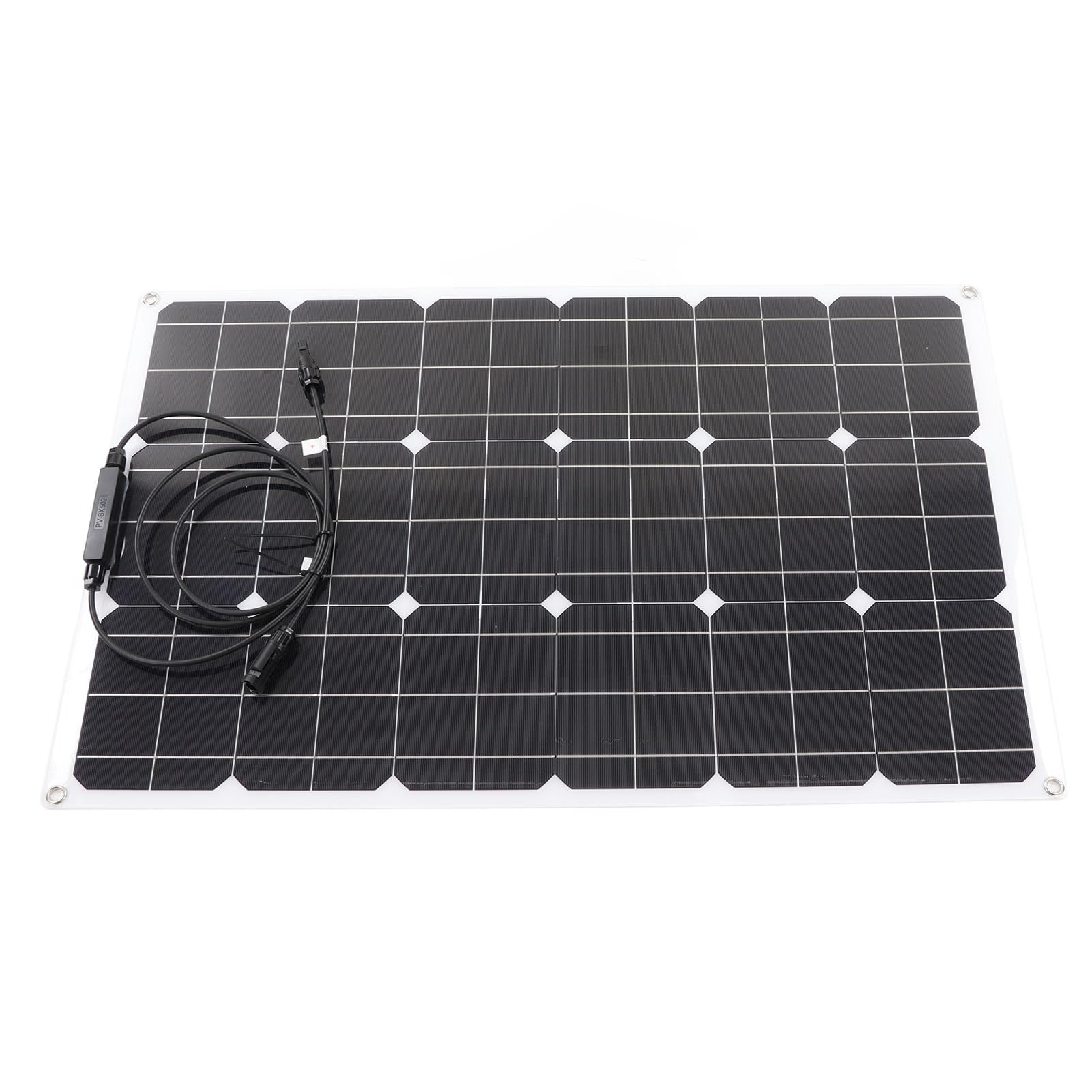 Panel Solar Flexible, Panel de Cargador Solar Monocristalino de