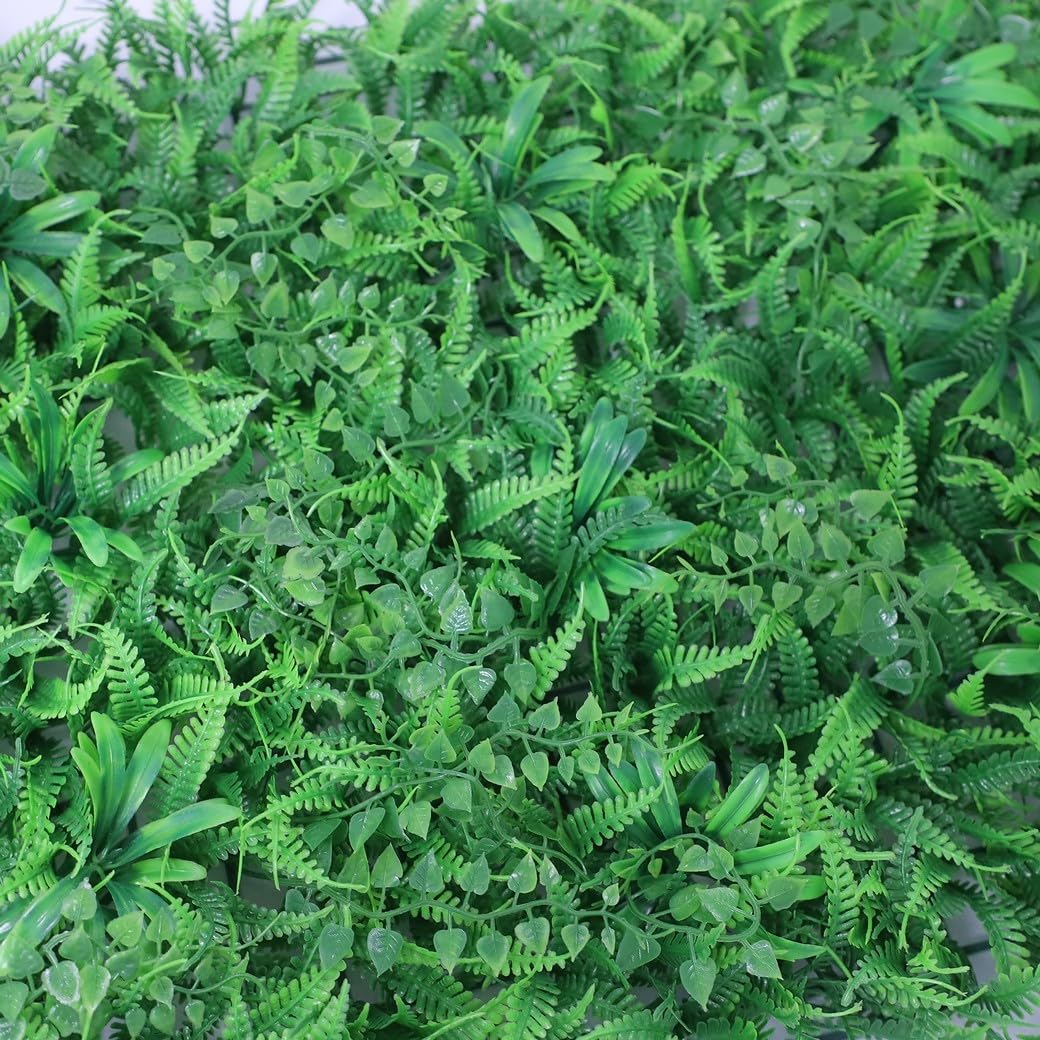 Haie murale verte artificielle et paravent décoratif de jardin