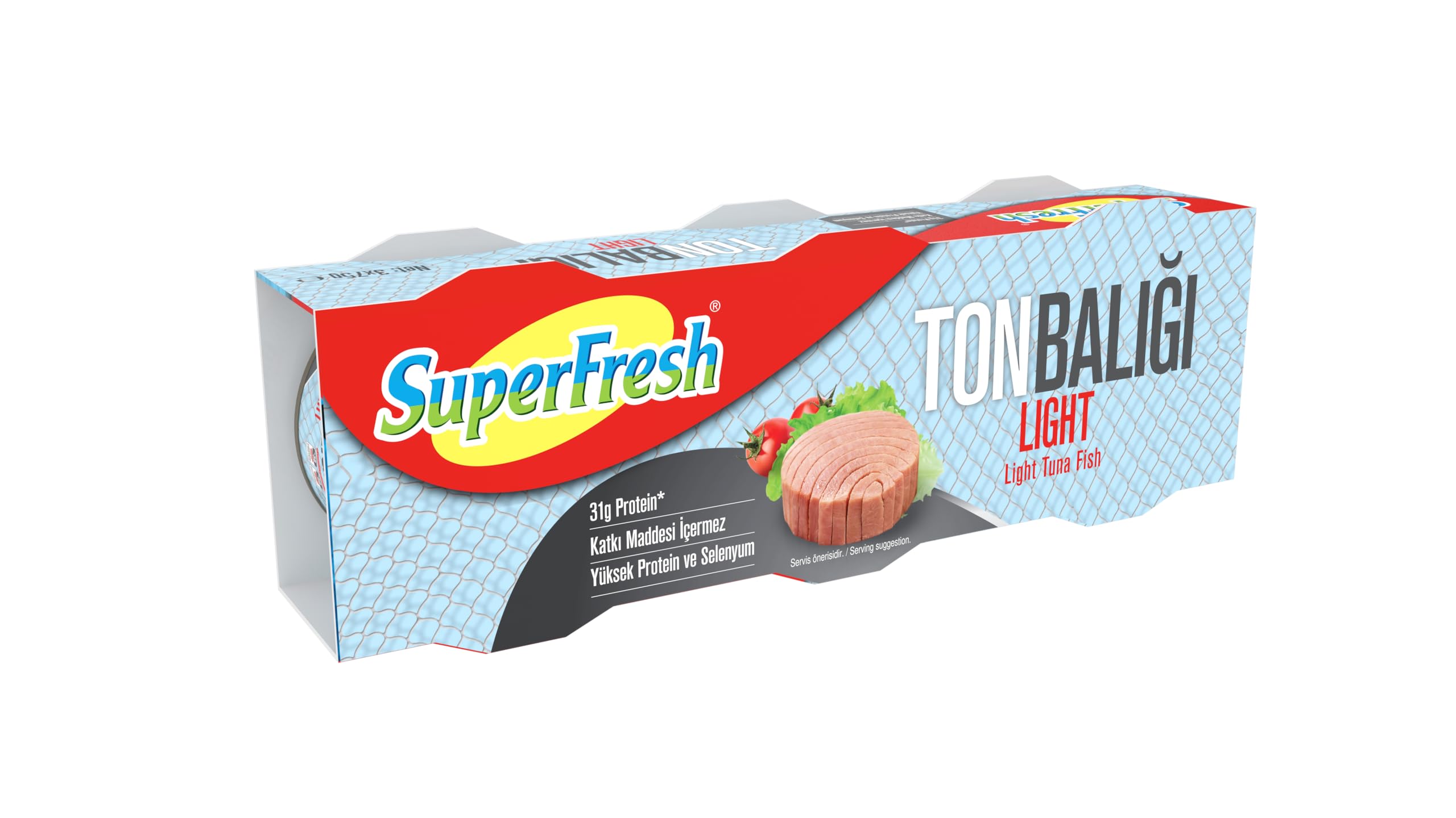 SuperFresh Konserve Ton Light 75 Gr x 3 Adet