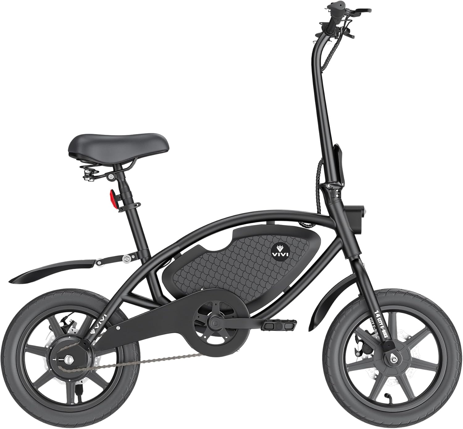 Vivi PONY01 Electric Bike, 14″ Electric Bicycle for Adults and Teens Peak 500W Motor 48V 374.4WH Battery, Max 40 Miles Range(Pedal-Assist) & Top 20 Mph, Cruise Control, UL 2849 Certified, Ages 13+ Vivi PONY01 Electric Bike, 14″ Electric Bicycle for Adults and Teens Peak 500W Motor 48V 374.4WH Battery, Max 40 Miles Range(Pedal-Assist) & Top 20 Mph, Cruise Control, UL 2849 Certified, Ages 13+