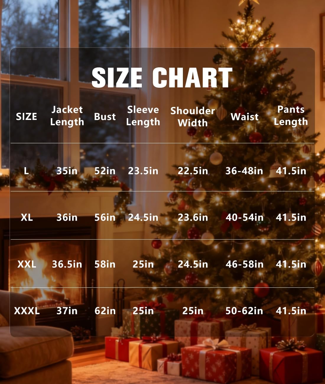 Santa Claus Costume for Men,Santa Suit Adults Mens Professional Santa Costume Christmas Santa Outfit - Image 7