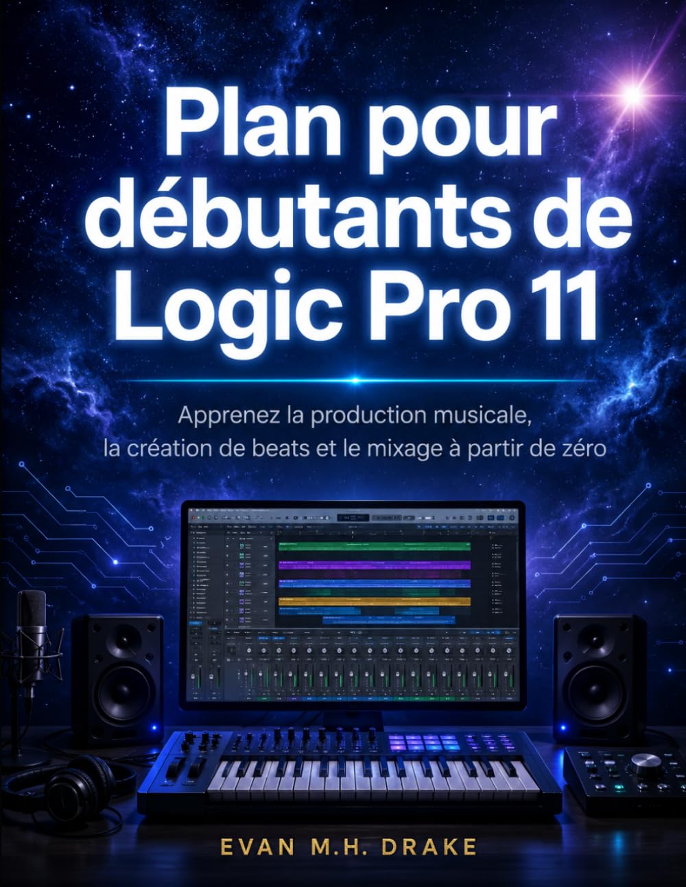 Plan pour débutants de Logic Pro 11: Apprenez la production musicale, la création de beats et le mixage à partir de zéro