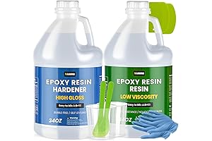 Crystal Clear Resin Kit - The Liquid Porcelain for Flawless Surfaces