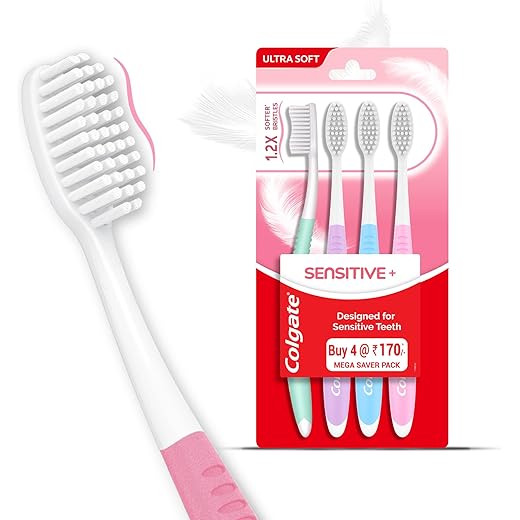 Colgate Gentle Clean Toothbrush Combo - 4 Pack