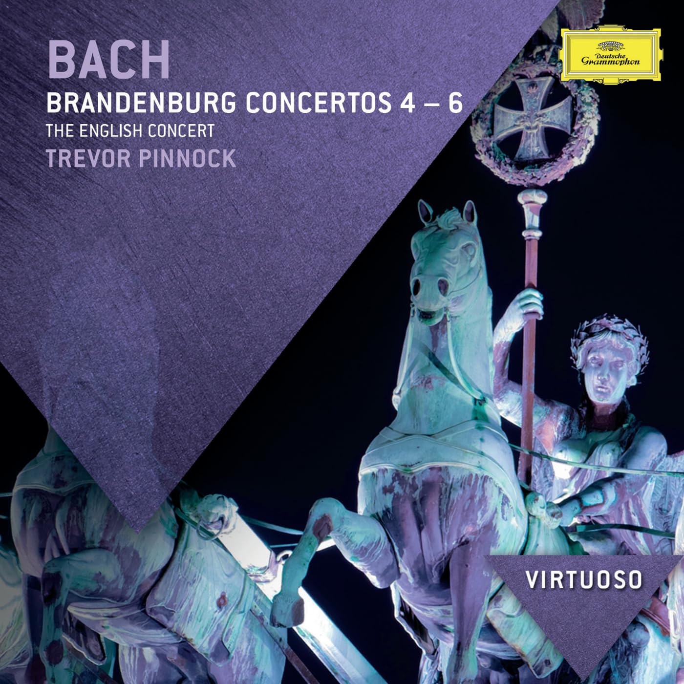 Bach, J.S. Brandenburg Concertos 4-6 [Audio CD] Pinnock / Giles / EC and Johann Sebastian Bach