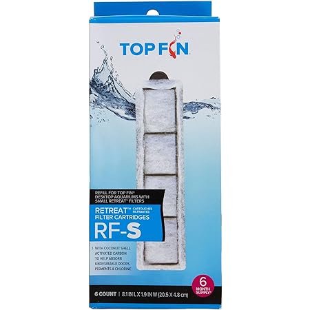 Amazon Com Top Fin Retreat Filter Large If S 2 Count Pet Supplies