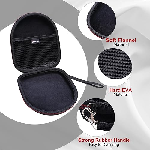 Miniatura 4 de LTGEM - Funda compatible con auriculares inalámbricos Sony WH-CH520  WH-CH530 Bluetooth en la oreja, color negro