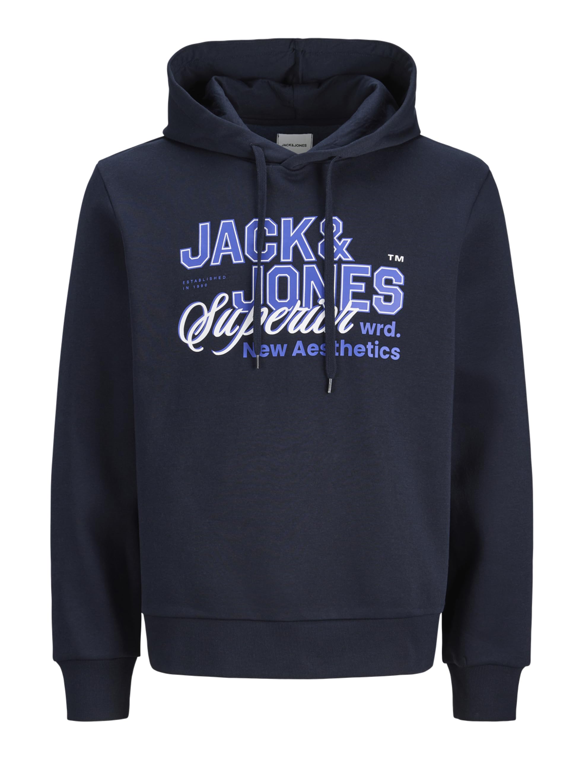 JACK & JONES Jjelogo Sweat Hood 2 Col 25/26 2Pk Mp