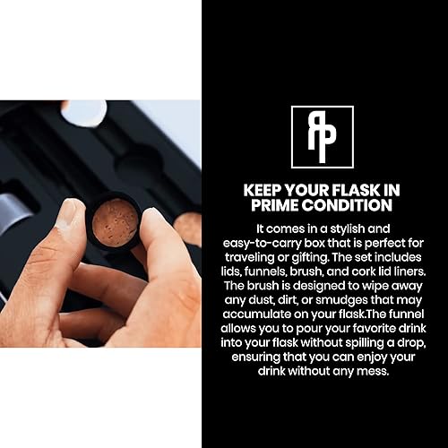 Miniatura 7 de Ragproper Accesorios para frascos de vidrio Extras (disparo único 3.4 fl oz) (doble disparo 6.8 fl oz)