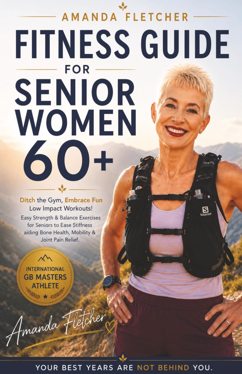 Fitness Guide for Senior Women 60+: Ditch the Gym, Embrace Fun Workouts! Overcome stiffness, low energy, and mood swings with simple, enjoyable strength and balance exercises to boost confidence!