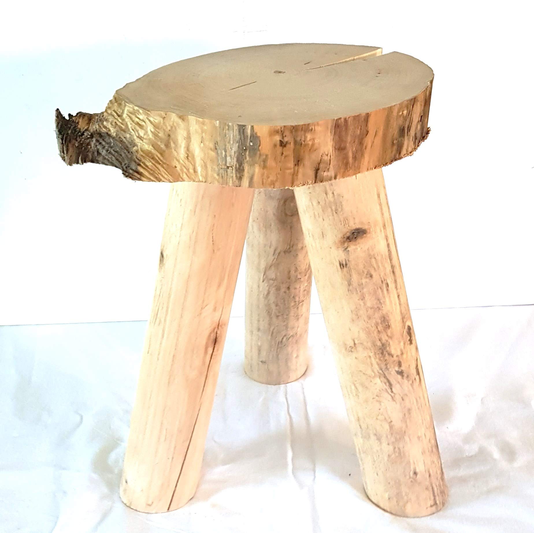 Toller Garten Hocker Kinderhocker aus Massivholz Möbel aus Holz