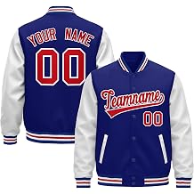 KXK Custom Varsity Jacket with Leather Sleeves,Personalized Stitched Text Logo, Baseball Jacket for Men Women Youth
