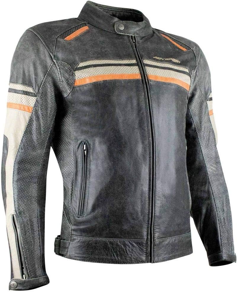Palomar Men’s Premium Leather Motorcycle Jacket