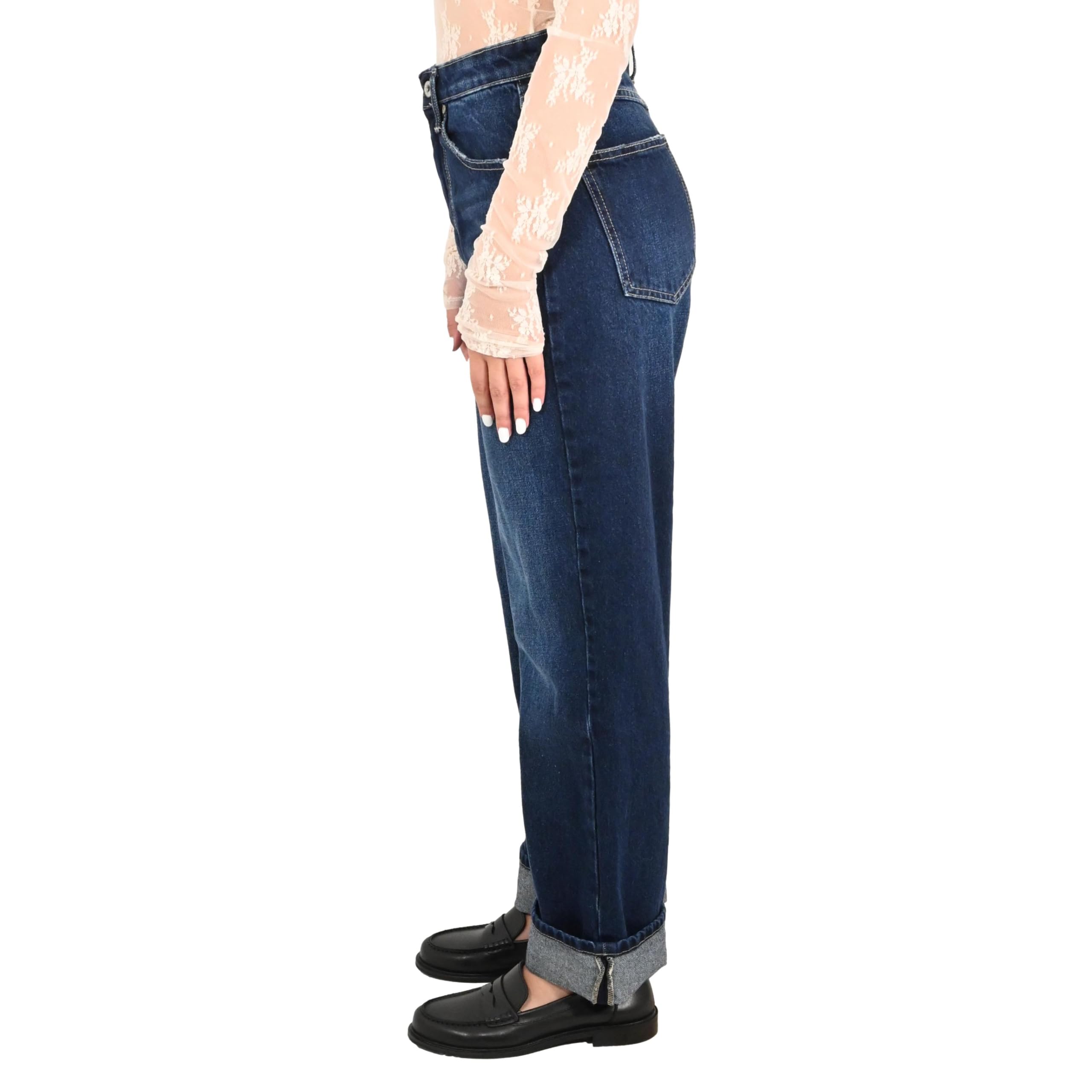 Please jeans donna blu denim P3TFEJUCDD