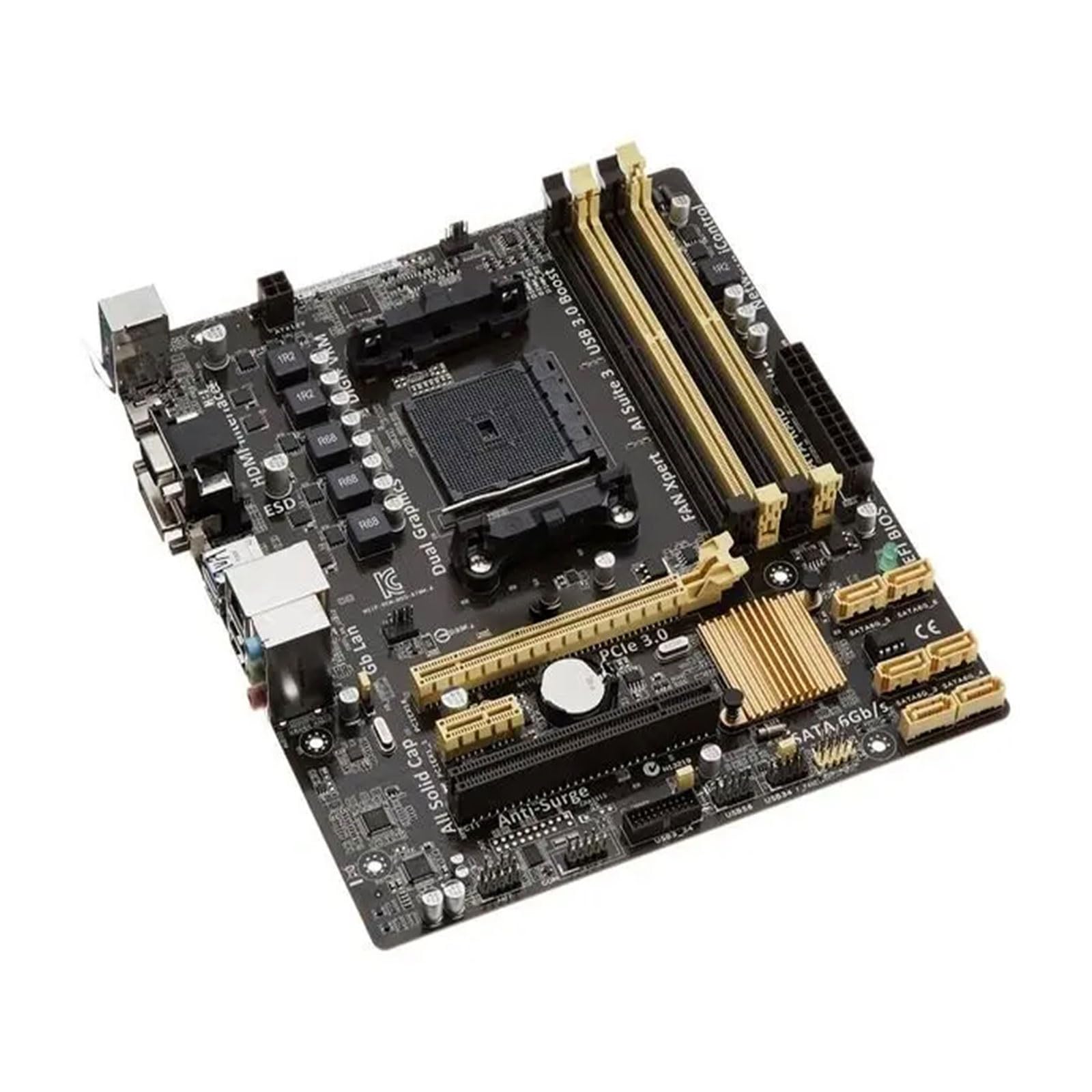 Placa Bases Fit For ASUS A78M-A Tarjeta Madre Socket FM2/FM2 + A78DDR3 64GB Premio en Carga A10-6790K A10-7870K A4-4020 A6-5400 CPU Micro ATX