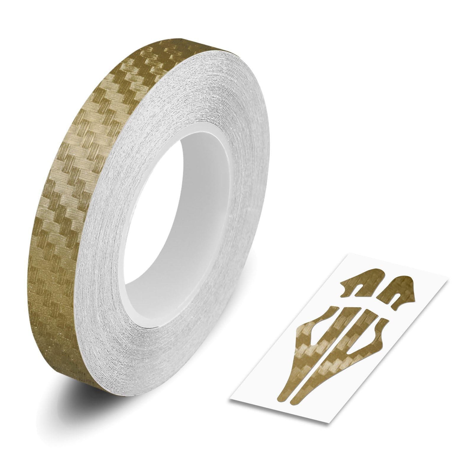 CARBON FIBER DARK GOLD, 3/8