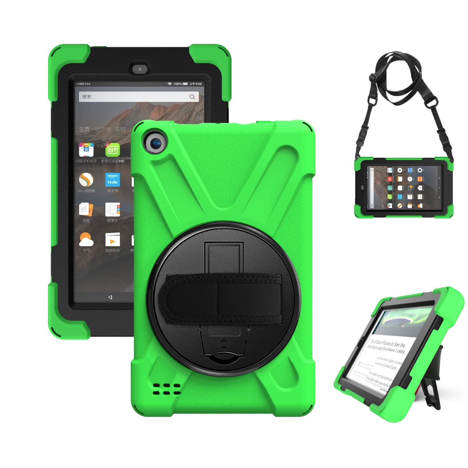 Custodia Cover per Samsung Galaxy Tab S9/S9 Protezione Antiurto