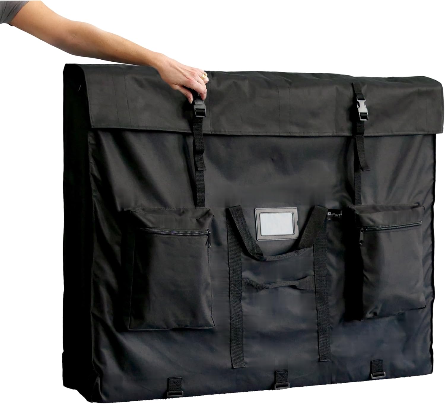 X-Port Professional Expandable Art Portfolio Case (32" x 42") Oversized for Art, Foam Boards, Marketing Displays, Trial Exhibits, Advertising Signage, Product Samples, or Flat Screen TV's/Monitors