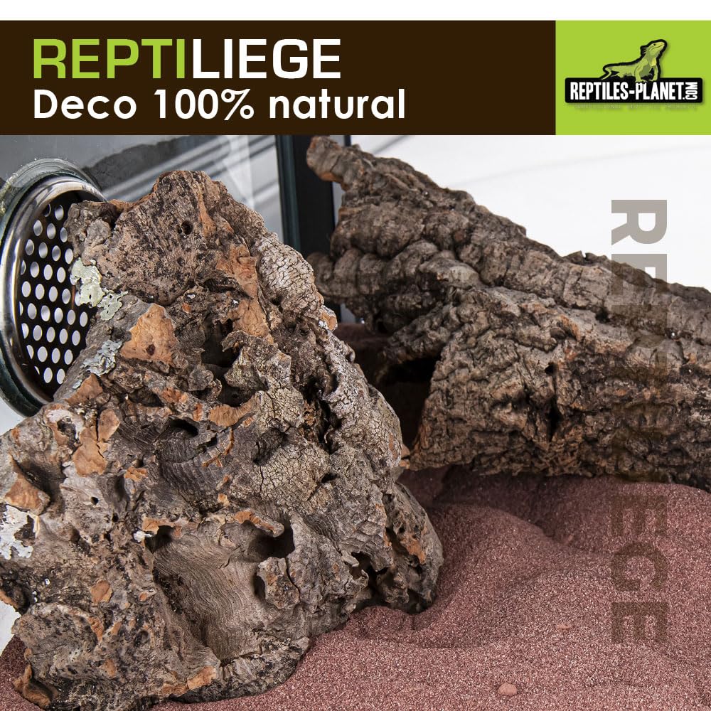 Reptiles Planet – Repticorcho – Surtido de Corcho para decoración de terrario – 10 litros