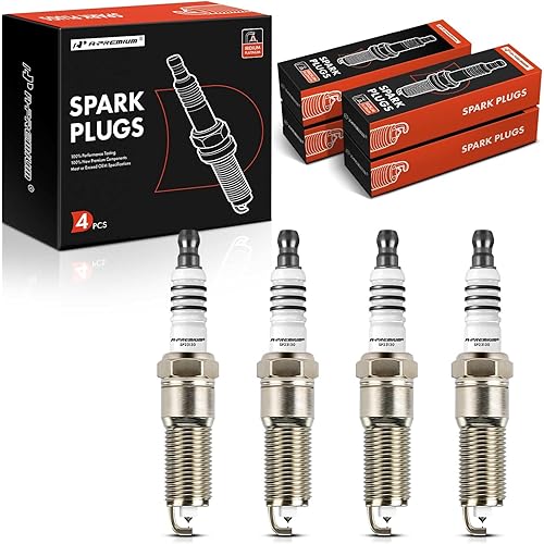 Miniatura 10 de A-Premium Iridium Platinum Bujías compatibles con Jeep Grand Cherokee 2005-2008, Commander 2006-2008 y Dodge Ram 15002500 2003-2008, Charger,
