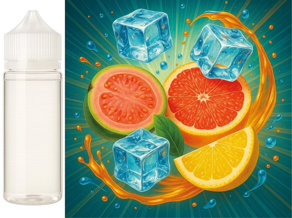 Guava Ice Rush - Guava Limone Pompelmo Ice Aroma Concentrato - Vegano - Sasami - 100ml