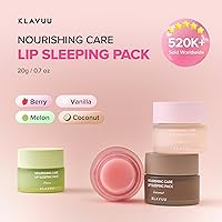 Vista 3 de KLAVUU - Mascarilla de labios para dormir (0.7 oz) – Tratamiento de bálsamo labial coreano de hidratación profunda durante la noche para labios muy