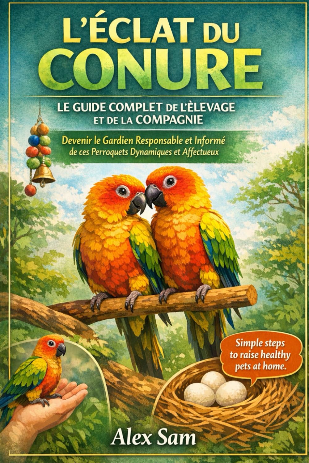 L'ÉCLAT DU CONURE : LE GUIDE COMPLET DE L'ÉLEVAGE ET DE LA COMPAGNIE: Devenir le Gardien Responsable et Informé de ces Perroquets Dynamiques et Affectueux