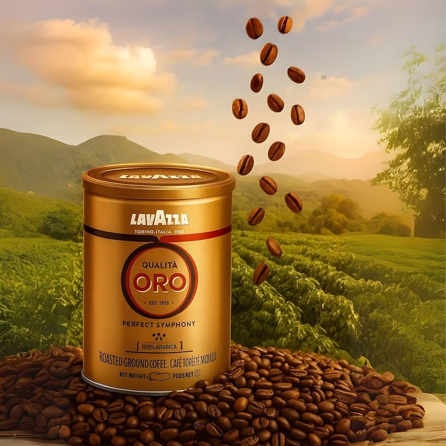 Amazon.com: Lavazza Qualita Oro Ground Coffee, 8.8 Ounce