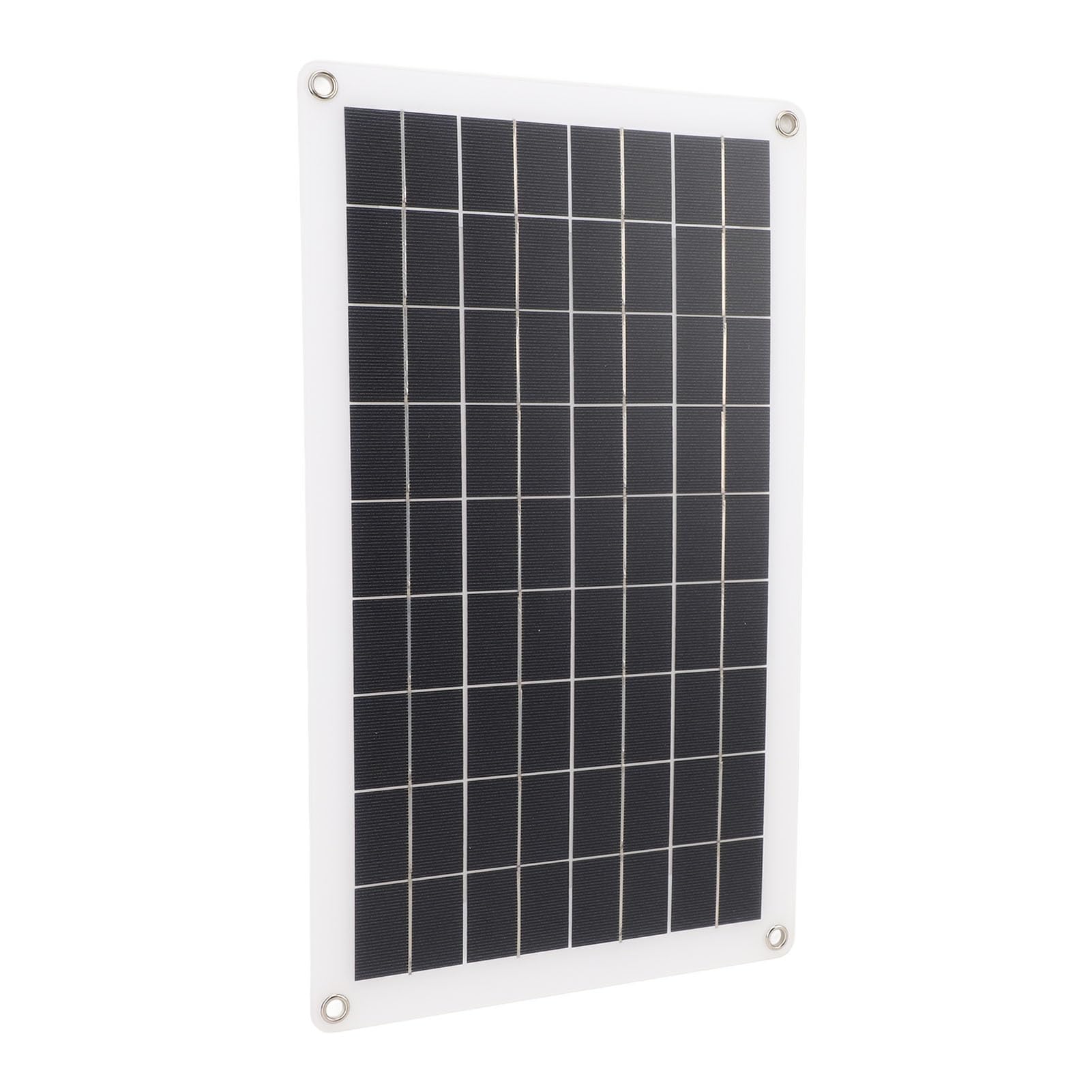 Kit Pannello Solare 20W Monocristallino con Controllore di Carica | Kit caricabatterie solare impermeabile, facile da installare per campeggio, auto, , barca, guida all\'aperto