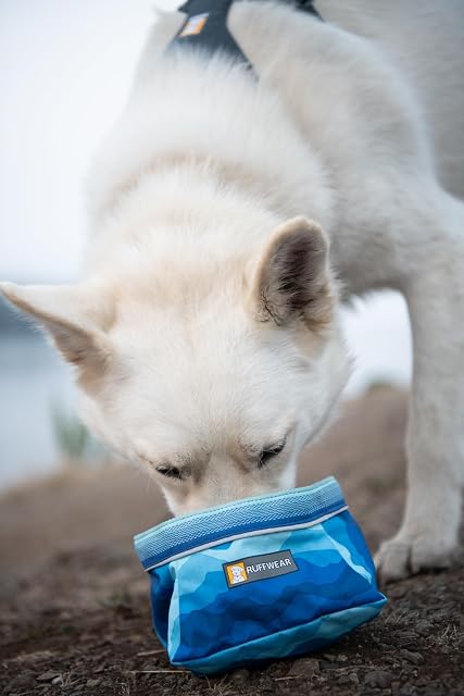 Foto 5 de 8 de RUFFWEAR Quencher Comedero para Perros Plegable Moonlight Mountains M