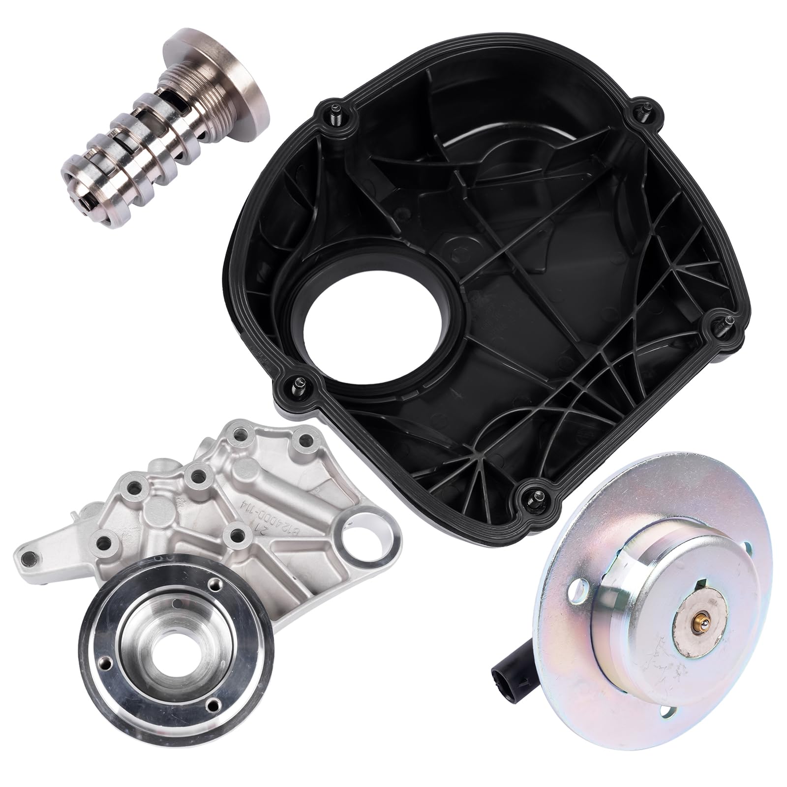 Nockenwellenlager + Zentralmagnet + Steuerventil Kompatibel mit A1 A3 A4 Q5 Oc-ta-via Su-perb Le-on Go-lf 1.8 2.0 TFSI BYT BZB CCZ