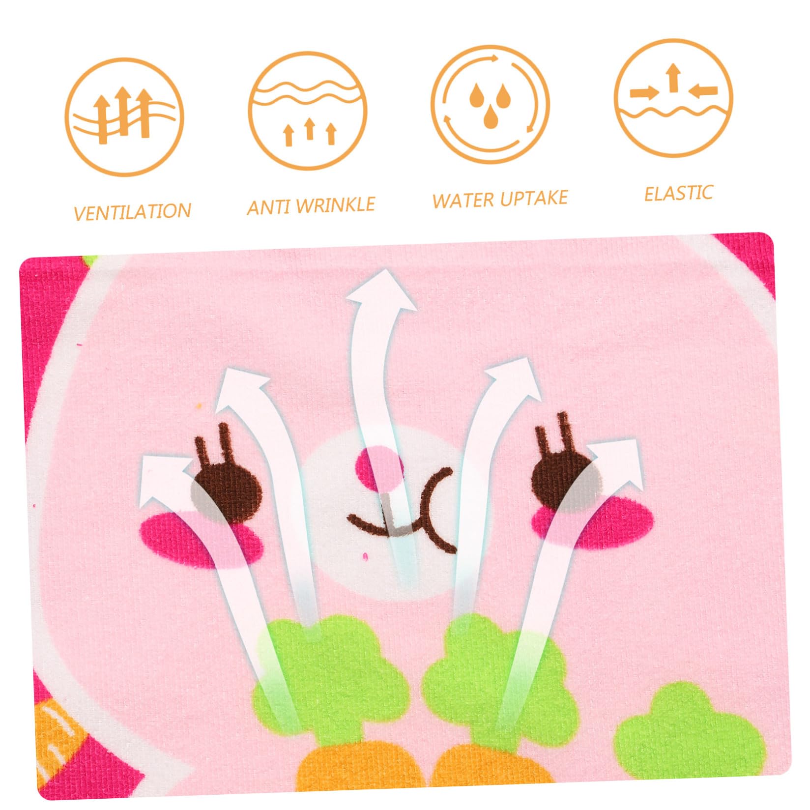 Cabilock 3 Pièces Peignoir pour Enfants Cape Serviette Peignoir De Bain Piscine Cape De Bain À Capuche Peignoirs De Bain pour De Toilette Peignoir À Capuche Fibre