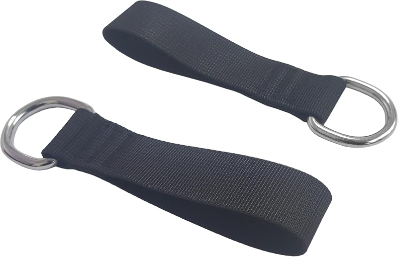 Accesorios de correas de barra de sentadillas para piezas de varilla eléctrica de gimnasios BowFlex | Correas de nailon de alta resistencia, se adaptan a la mayoría de las unidades Power Rod