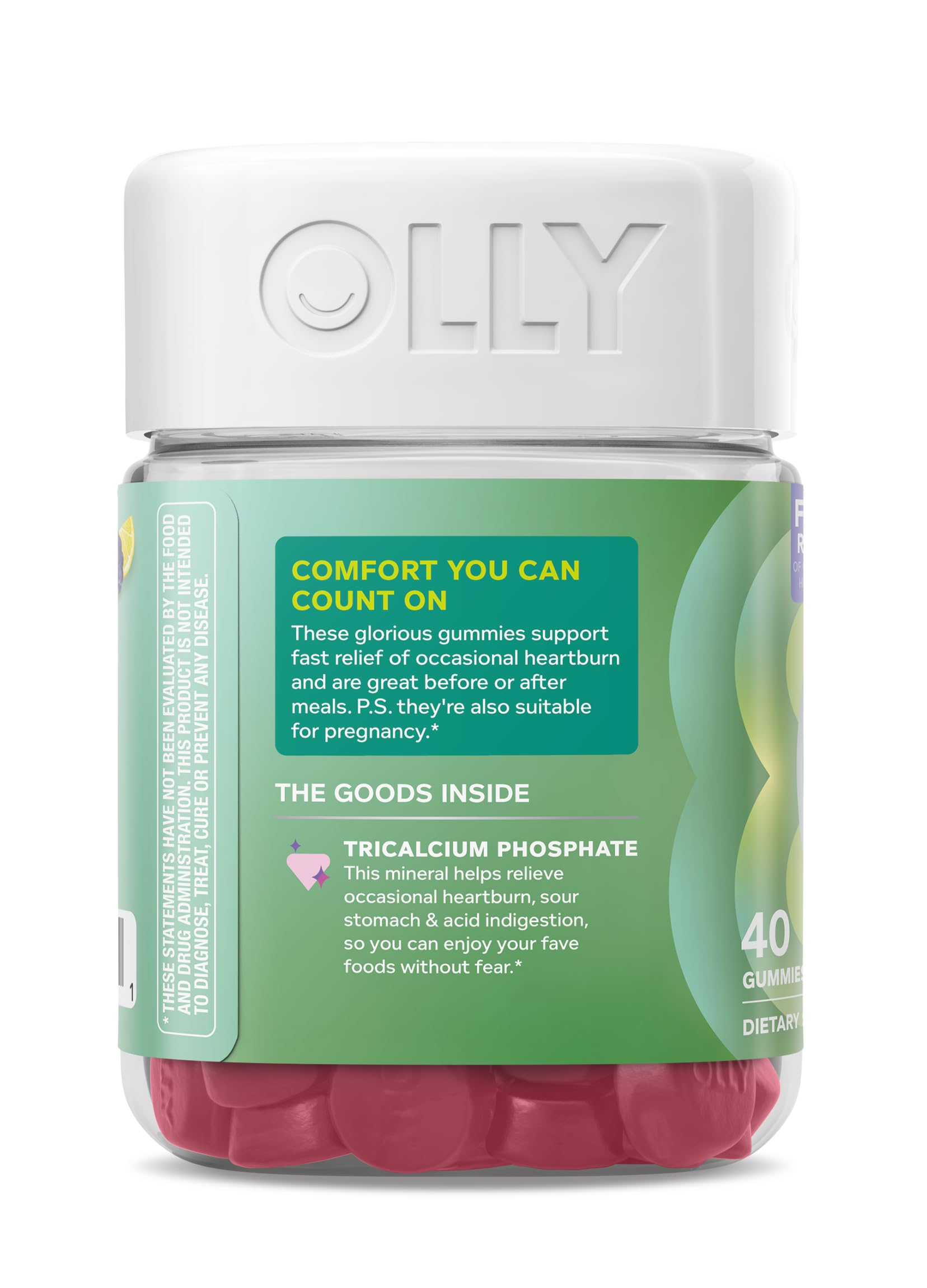 OLLY Heartburn Helper Fast Relief* of Occasional Heartburn Gummy - 40 Count — Amazon image 9