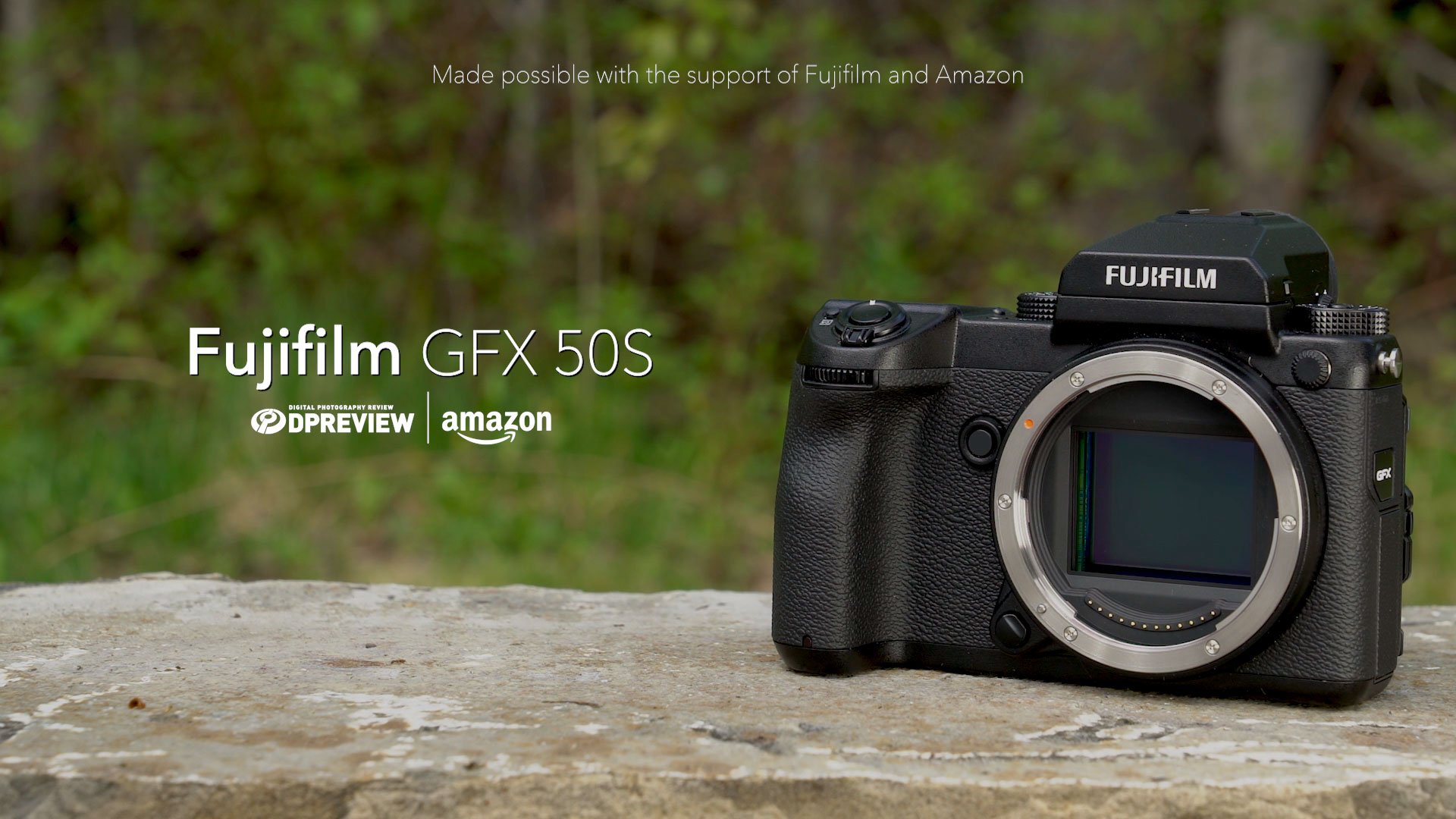 Amazon Canada: Fujifilm GFX 50S Mirrorless Digital Camera