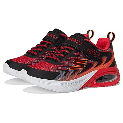SKECHERS KIDS Microspec Max Advance 404101L (Little Kid/Big Kid) Boys Shoes Black/Red