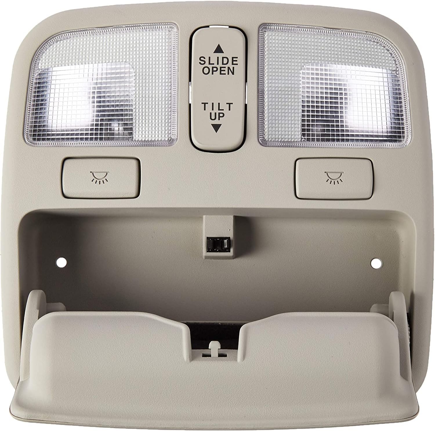Genuine OEM 92810-3K001-X6 Overhead Console Lamp Assembly, Gray / 928103K001X6 for Hyundai Sonata 2009-2010