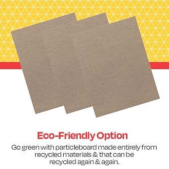 School Smart NBD40263810-5987 Roselle Multi-Purpose Smooth Surface Chipboard, 26 x 38 Size, 10 Ply Thickness, Gray
