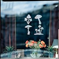 Vista 99 de GORGECRAFT 16 calcomanías de alerta de vidrio para ventana de mariposa, anticolisión, animales, arcoíris, para pájaros, pegatinas, película