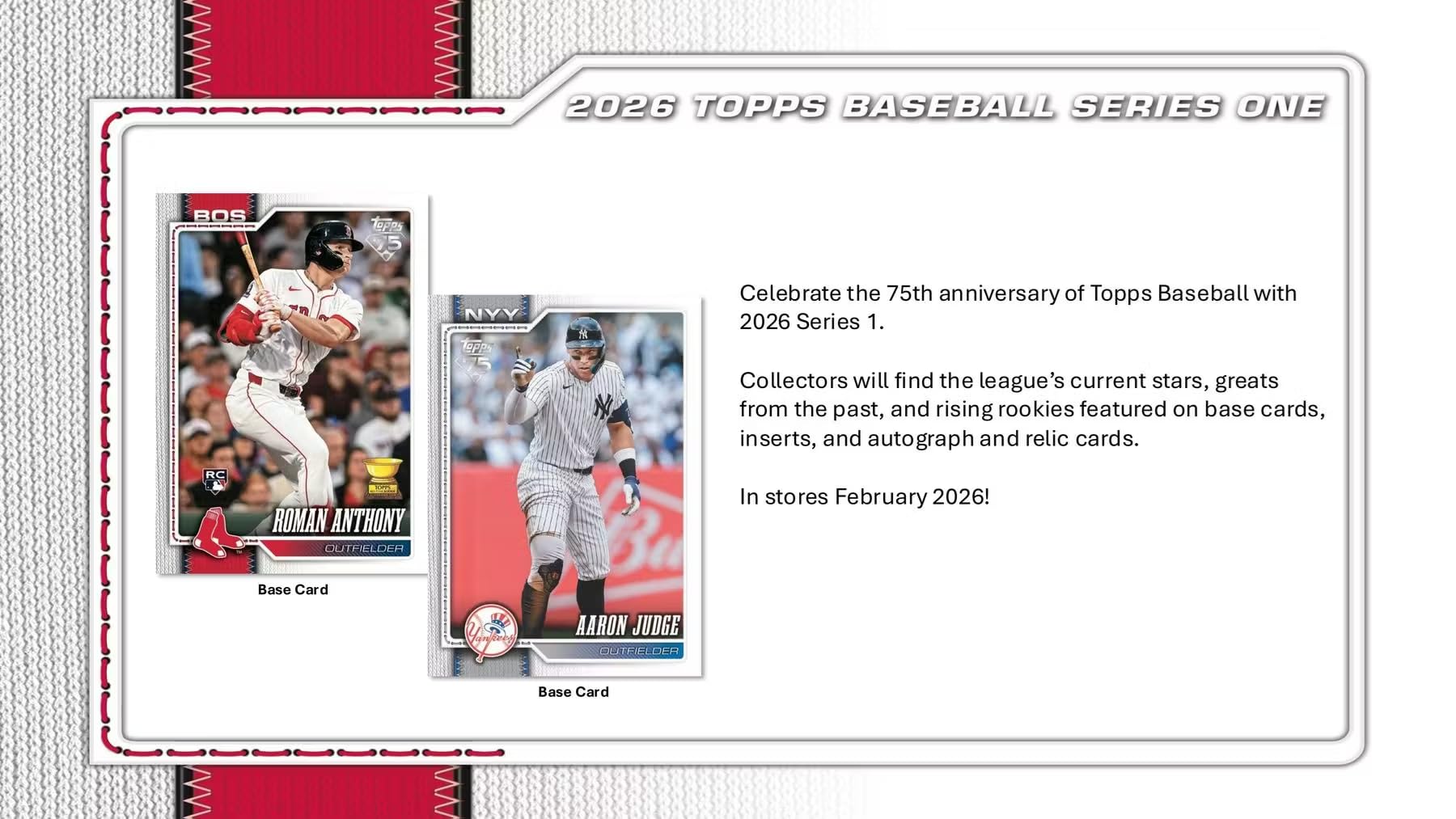 Amazon.com: MLB 2026 TOPPS Series 1 Baseball MEGA Box : Sports