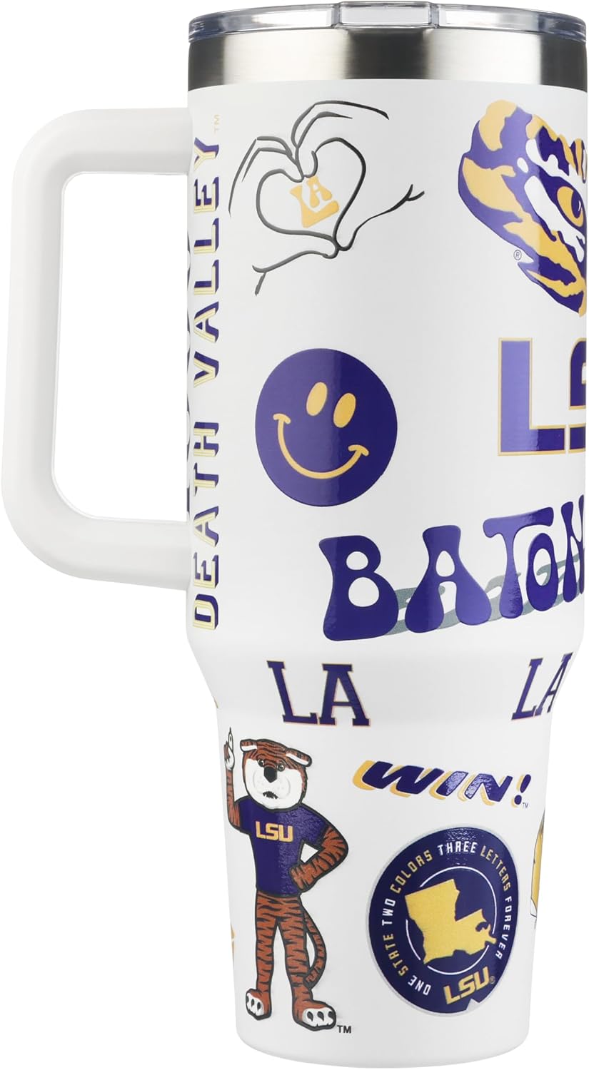 The Memory Company Officially Licensed NCAA - Texas A&M University 40oz Team Spirit Game Day Tumbler