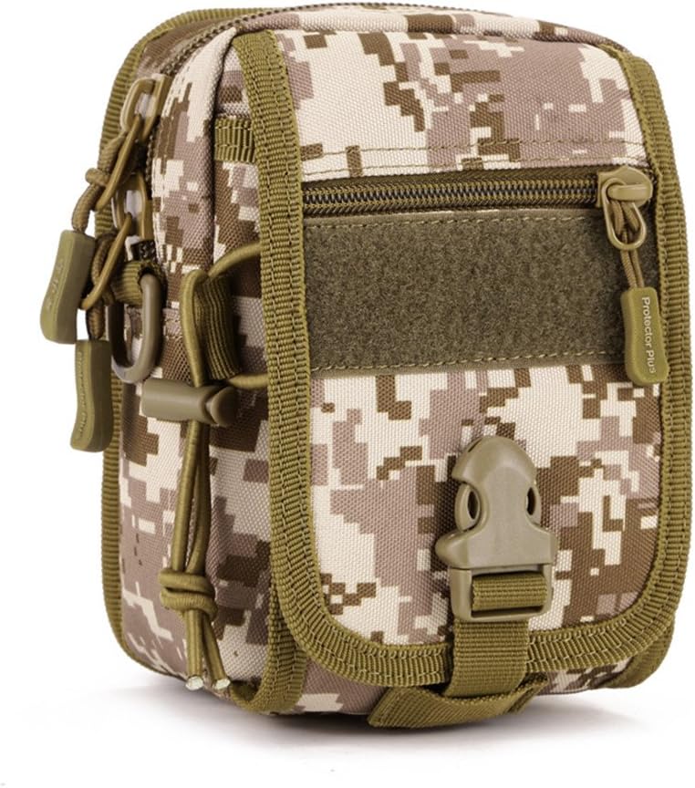 UNISTRENGH Tactical MOLLE Phone Magazine Pouch Military Small Belt Pouches Sling Chest Daypack Shoulder Bag Gear Duty Pack for Outdoor Hunting Vest Backpack