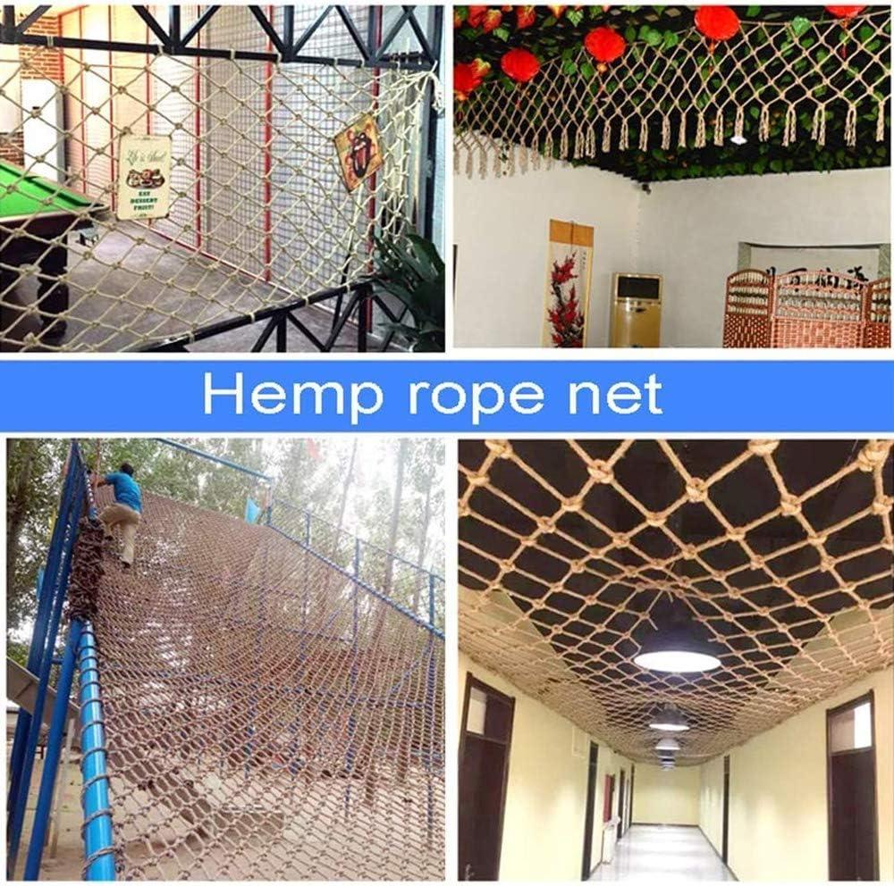 Decorative Net,Mediterranean Style Decorative Net Party Decorations Net for Pirate Party, Hawaiian Party-Style Decorative Hemp Rope Net,5x6m（16.4 * 19.7 ft）