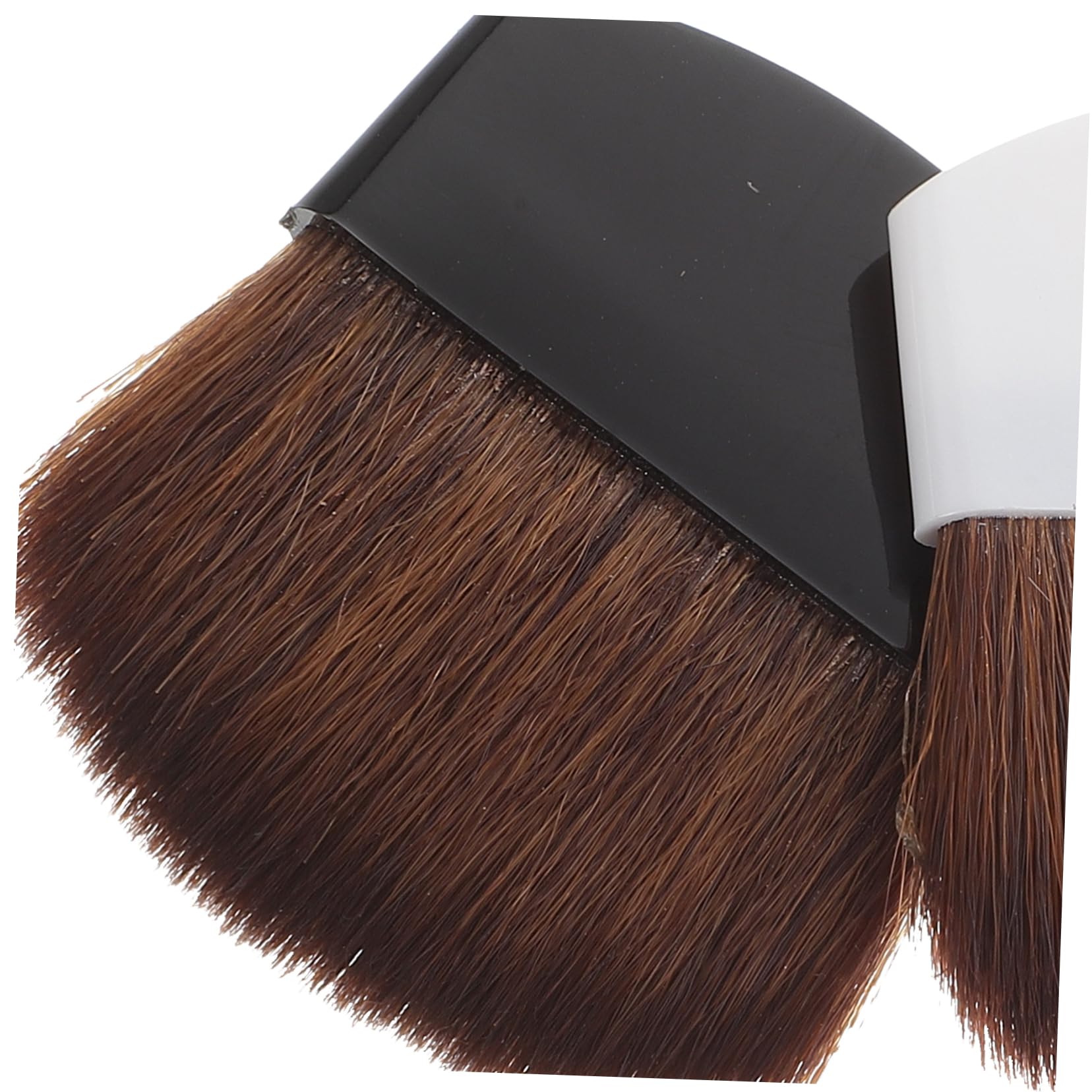 POPETPOP 2pezzi Pennello Per Fard Portatile in Setole Morbide Pennello Professionale Per Fondotinta in Polvere Sciolta Applicazione Precisa e Sfumata