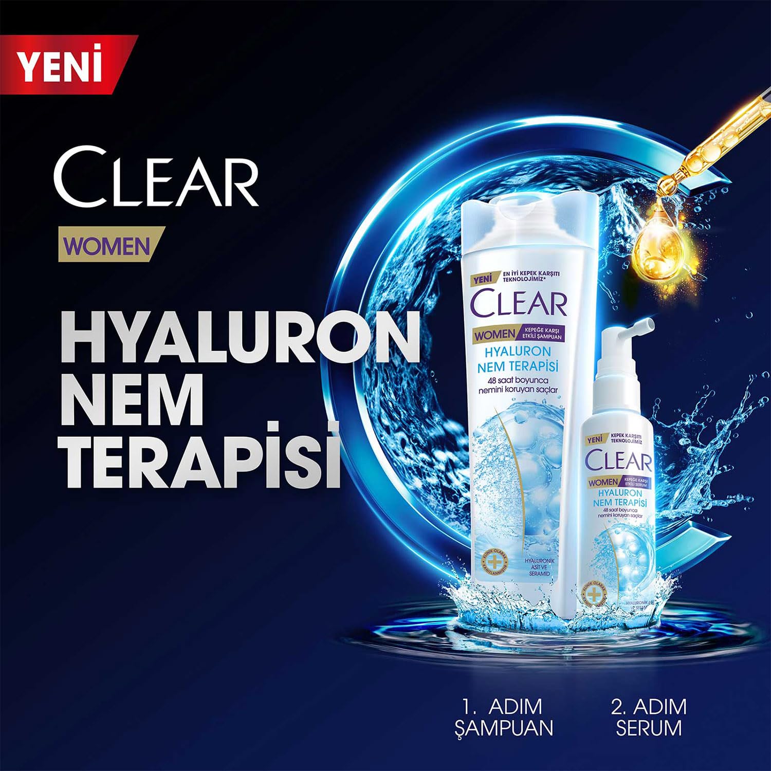 Clear Women Hyaluron Nem Terapisi 90 ml​