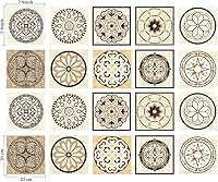 Vista 35 de Azulejos Adhesivos Despegar y Pegar Estilo Azulejo Español Portugués para Salpicadero Juego de 20 piezas (3.9_B)