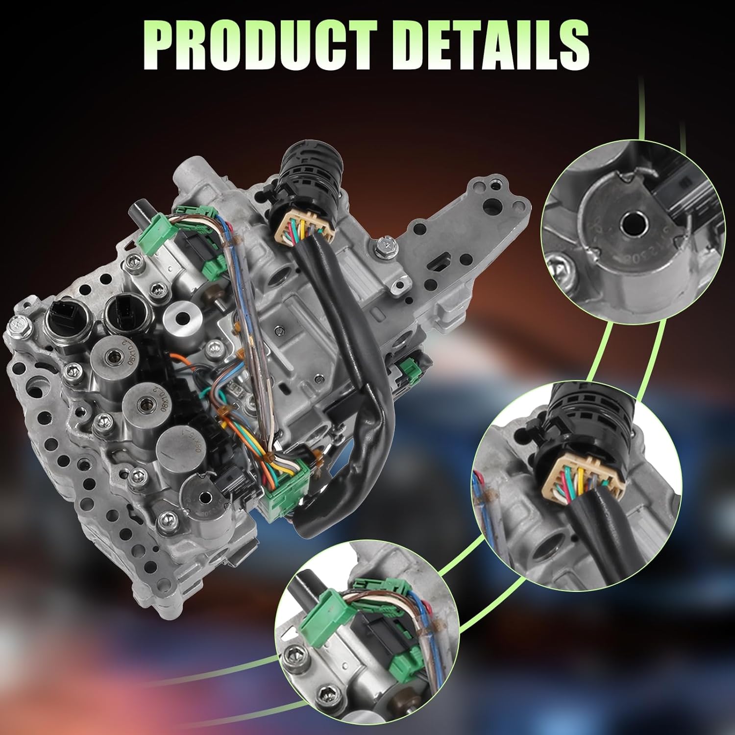 Transmission Valve Body Compatible with 2007-2013 Jeep Nissan Altima Rogue Sentra Lancer Outlander 2.0L 2.4L 2.5L Replace RE0F10A 31705-3TX0C JF011E