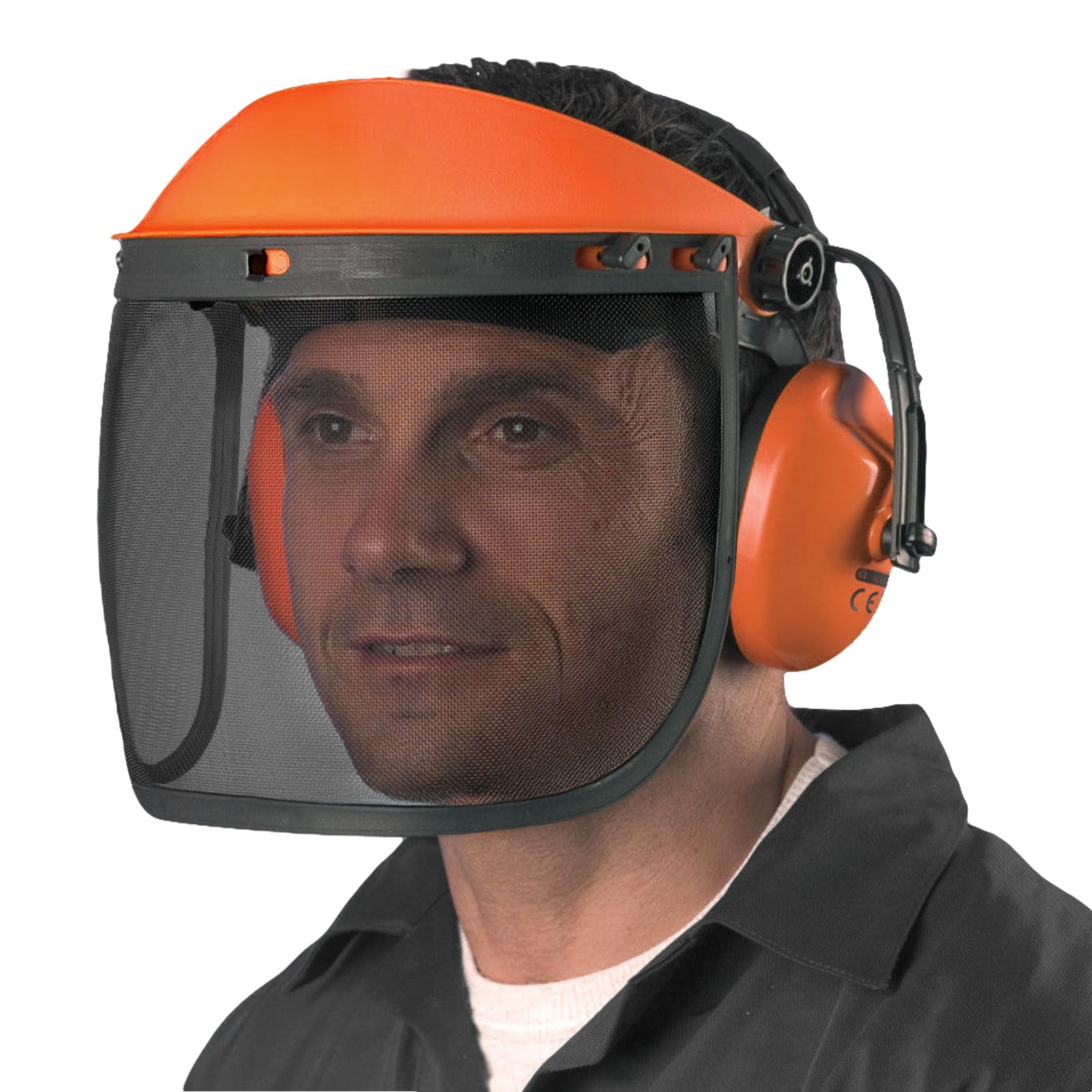 Amazon | [GUARDLEAD] イヤーマフ付きメッシュフェイスガード